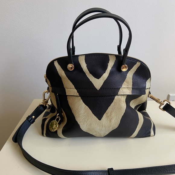Furla Piper leather zebra print bag - Picture 3 of 13
